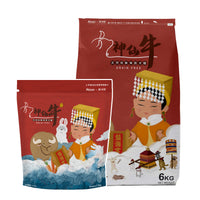 Abao阿寶 大甲鎮瀾宮聯名 保庇狗飼料 神仙牛無穀犬糧 1.5kg / 6kg