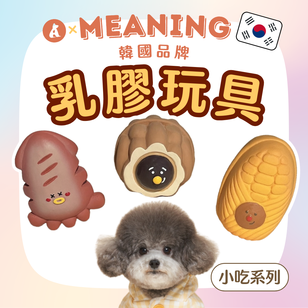 韓國MEANING乳膠玩具 小吃系列