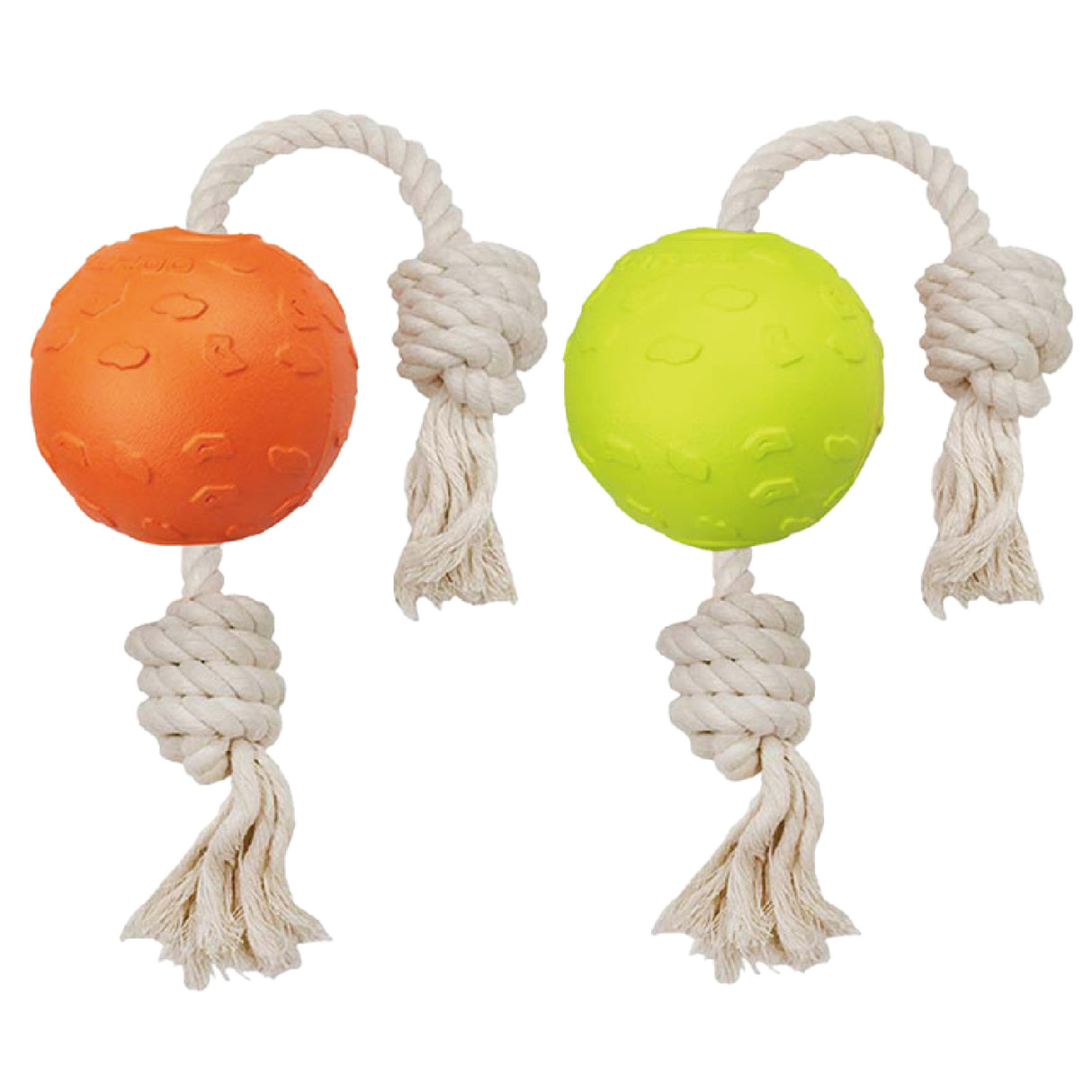 LaRoo萊諾 互動繩球 狗玩具 純棉互動玩具 拉扯耐咬玩具