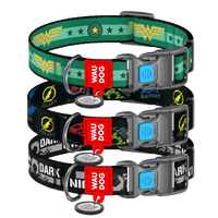 COLLAR扣樂 尼龍項圈 DC漫畫系列 正義聯盟 / 黑暗騎士 / 神力女超人