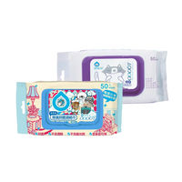 ✨新包裝✨OODOUT臭味滾 犬用 / 貓用 除臭抑菌濕紙巾 50抽