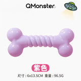 Q-MONSTER 糖果色骨頭 耐咬玩具 狗玩具 5色
