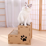 瓦楞纸雙層 / 三層貓抓板屋 貓窩 貓跳台 寵物樓梯 貓抓板可替換