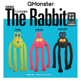 Q-MONSTER 甩甩兔 發聲耐咬 毛絨玩具 3色