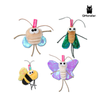 QMONSTER 昆蟲系列 響紙鈴鐺玩具