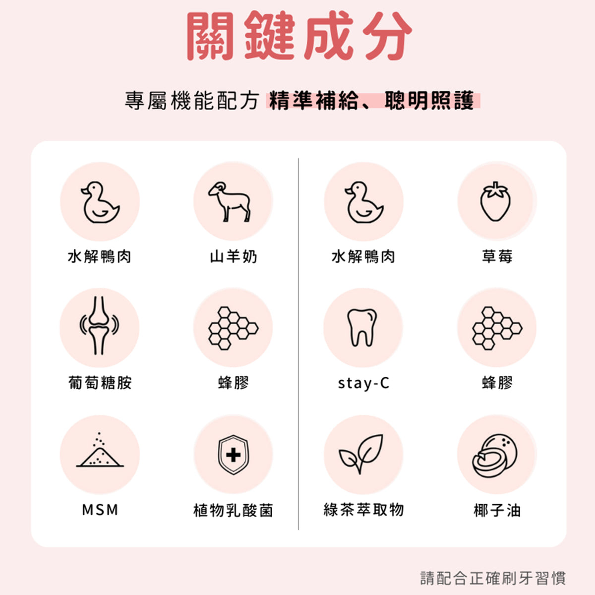 KIDOG 潔牙夾心軟點心 16g／支｜經典牛奶・草莓牛奶