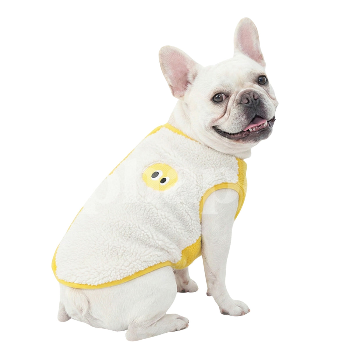 PETTRIP 笑臉開襟棉馬甲