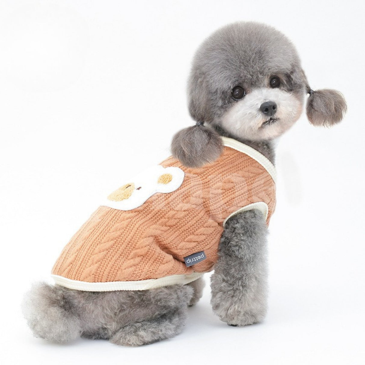 PETTRIP 小熊毛巾綉馬甲