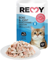 REMY純白肉貓機能餐包 70g 腸胃/皮膚/免疫力/關節/體態/心血管 無鹽無油 高蛋白質