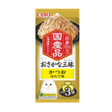 CIAO 三昧餐包系列 60g×3 貓零食 貓餐包(多口味可選 IC‑414/416/533/534）