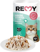 REMY純白肉貓機能餐包 70g 腸胃/皮膚/免疫力/關節/體態/心血管 無鹽無油 高蛋白質