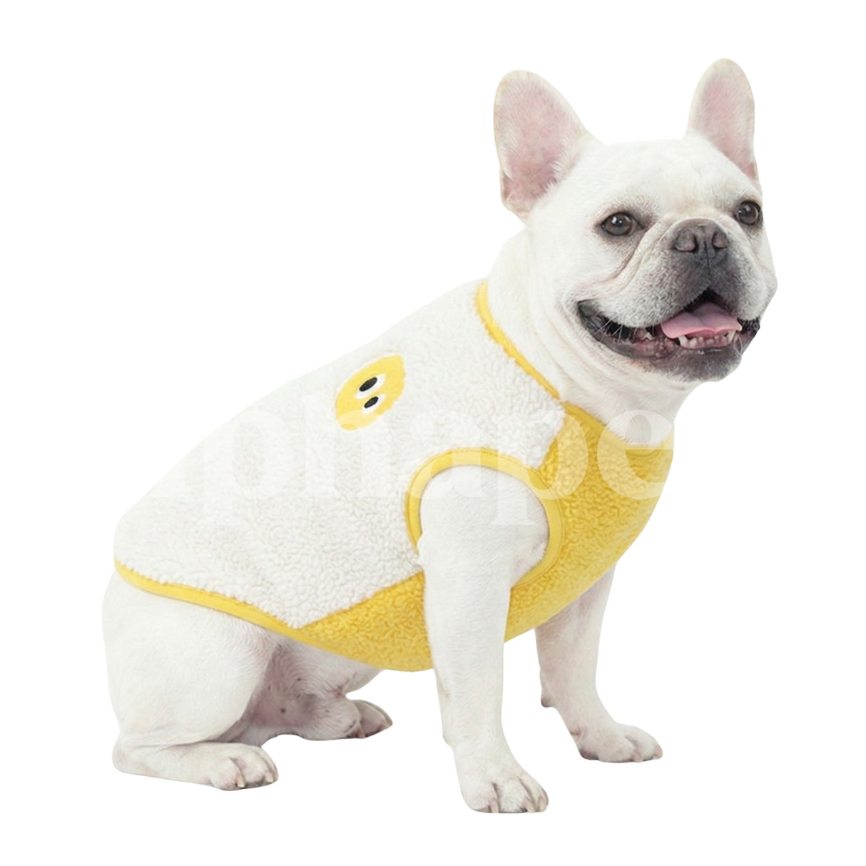 PETTRIP 笑臉開襟棉馬甲