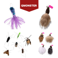 QMONSTER真皮貓玩具系列 & 仿真小昆蟲系列