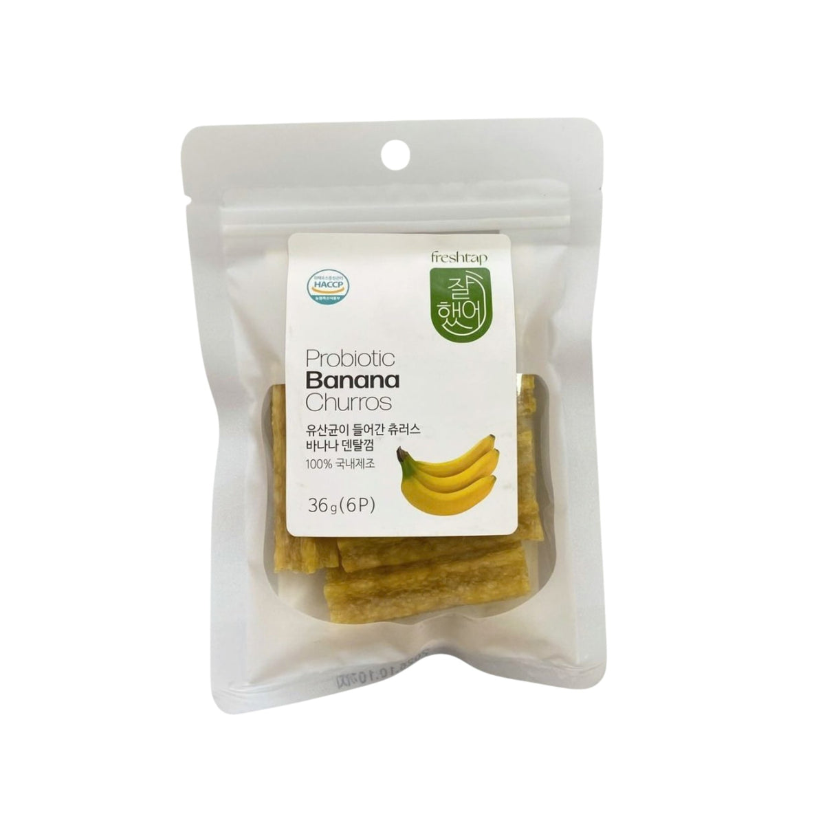Freshtap 乳酸菌麵包 36g（6入）｜4種口味・韓國製造犬用點心