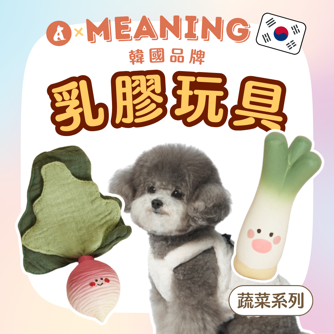 韓國MEANING乳膠玩具 蔬菜系列