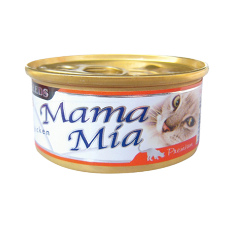 SEEDS 惜時 MamaMia 純白肉貓餐罐 85g