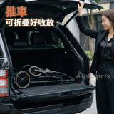 寵物推車 可折疊輕便小拉車 | 25kg承重 | 灰色