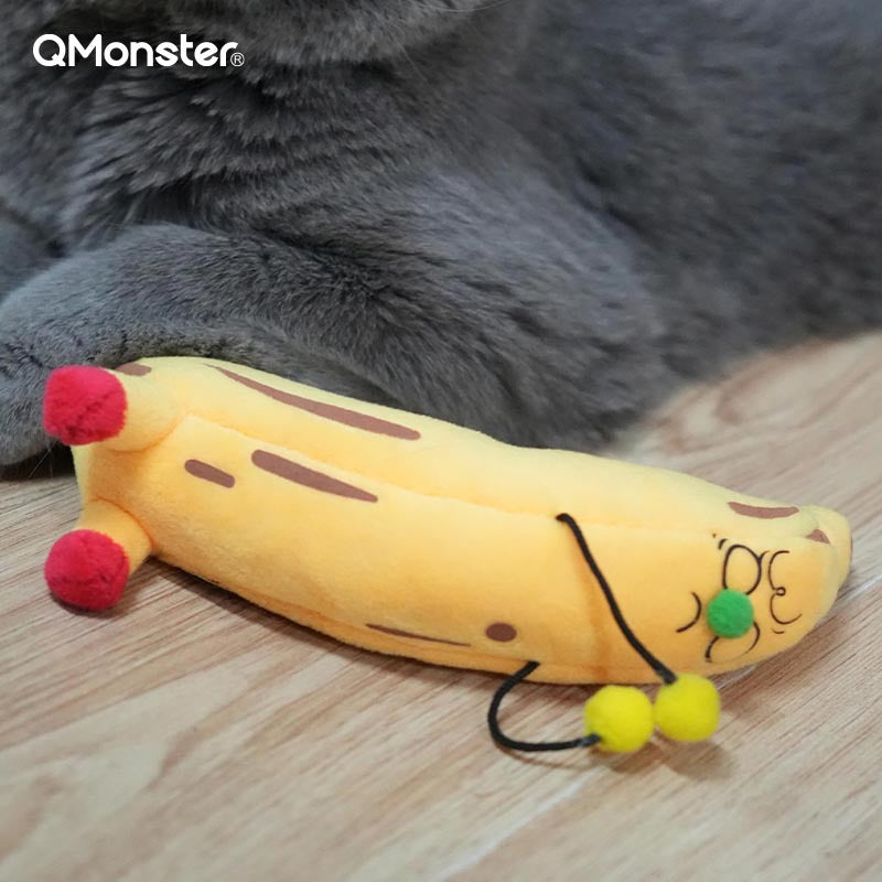 Q-MONSTER 香蕉先生 貓薄荷玩具