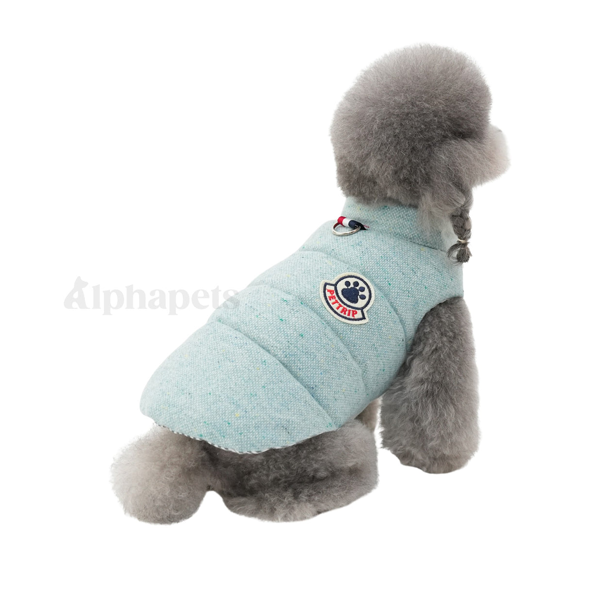 PETTRIP 港花呢立領棉馬甲