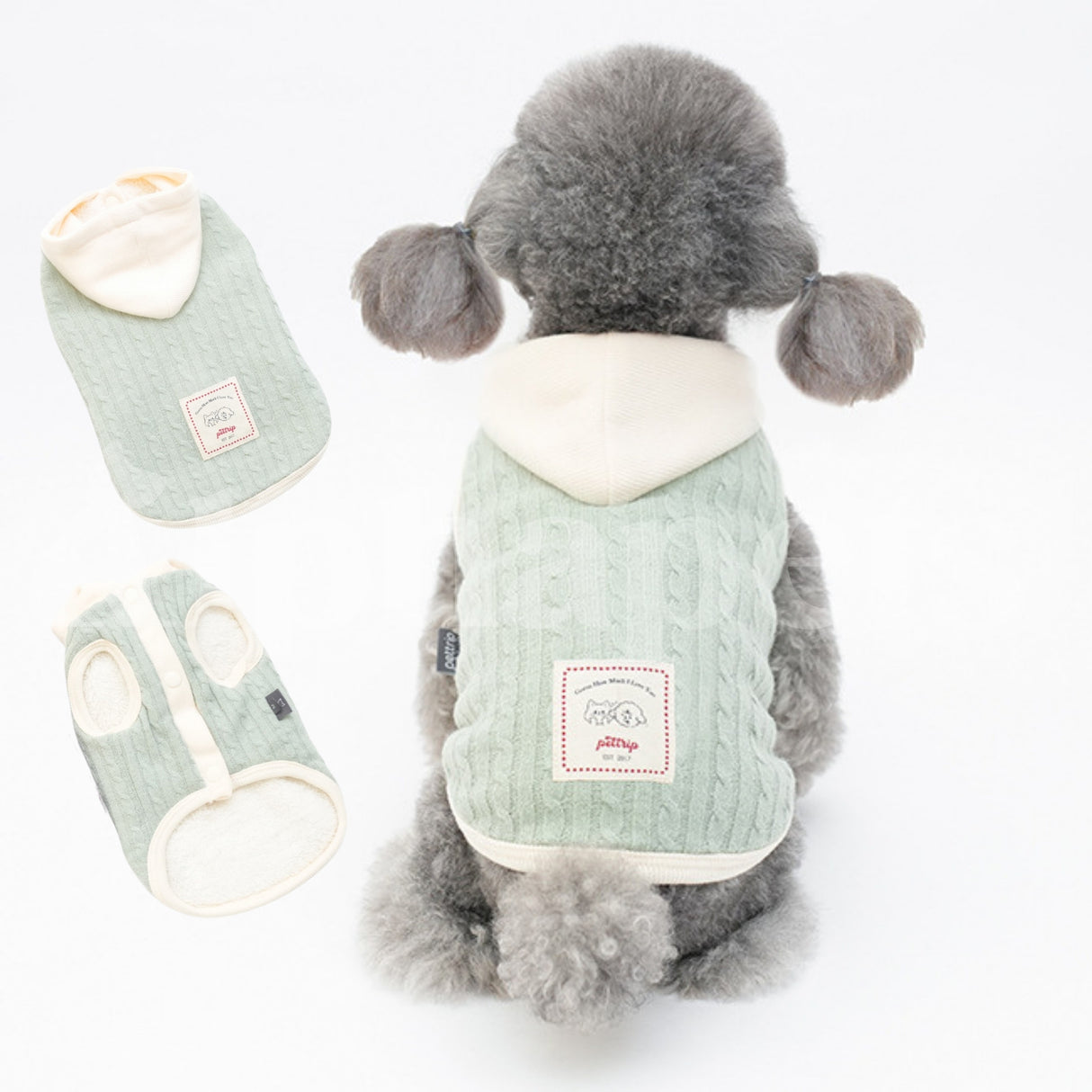 PETTRIP 連帽毛衣背心