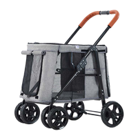 Bello LD07 多隻寵物 大型寵物一鍵摺疊手推車