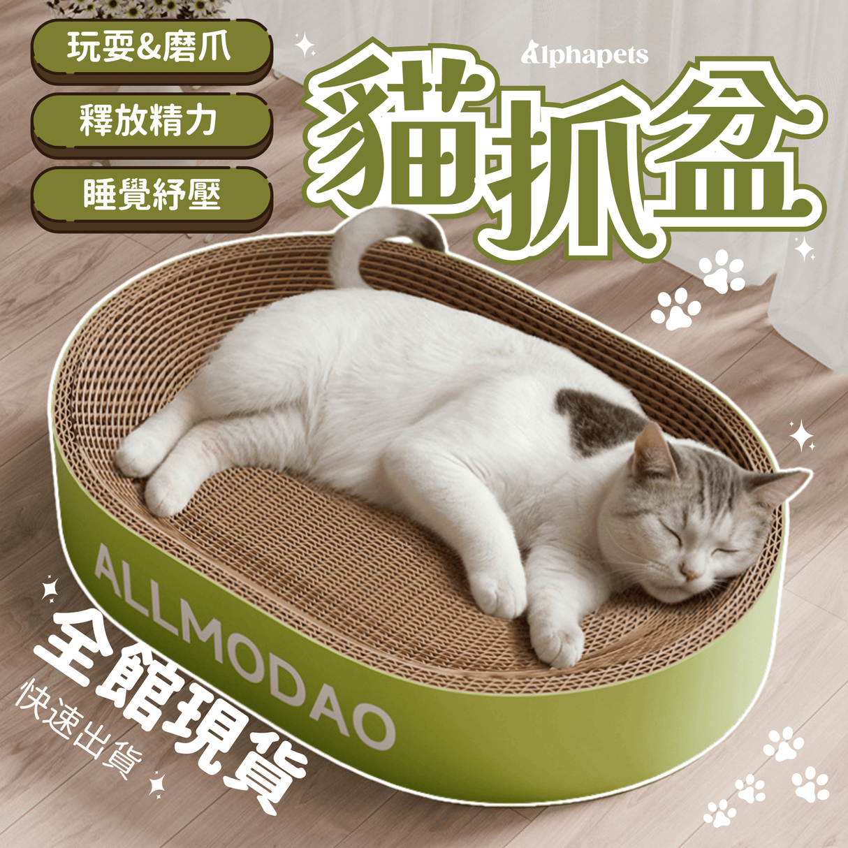 貓抓盆