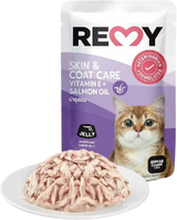 REMY純白肉貓機能餐包 70g 腸胃/皮膚/免疫力/關節/體態/心血管 無鹽無油 高蛋白質