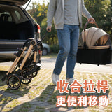 可折疊寵物推車 航空箱分離 | 20kg承重