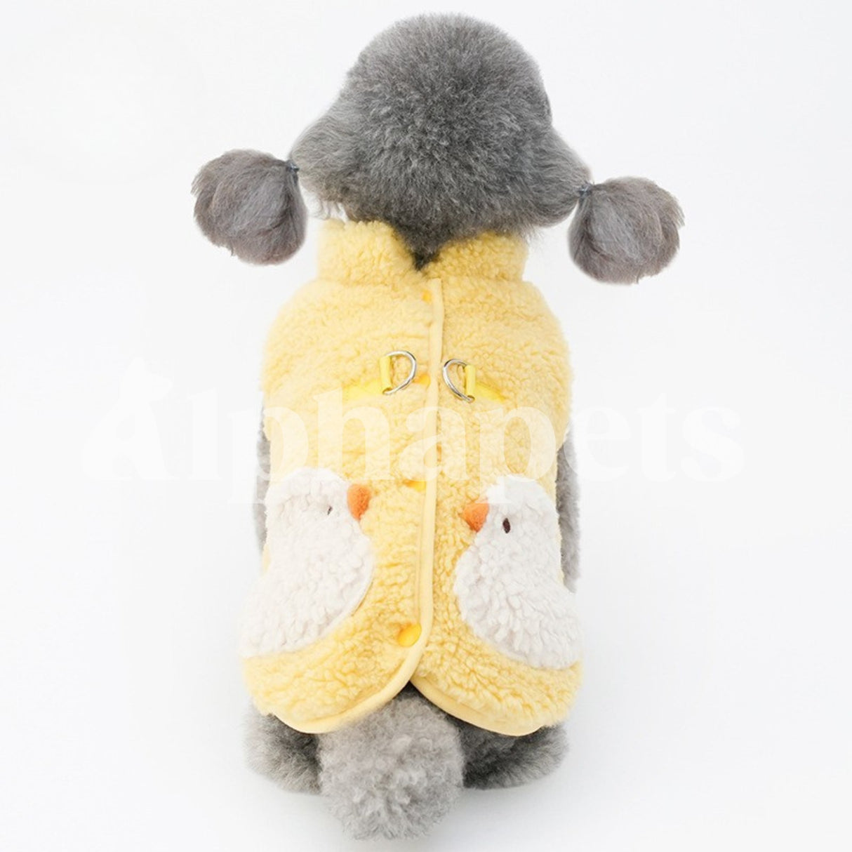 PETTRIP 小鴨開襟棉馬甲