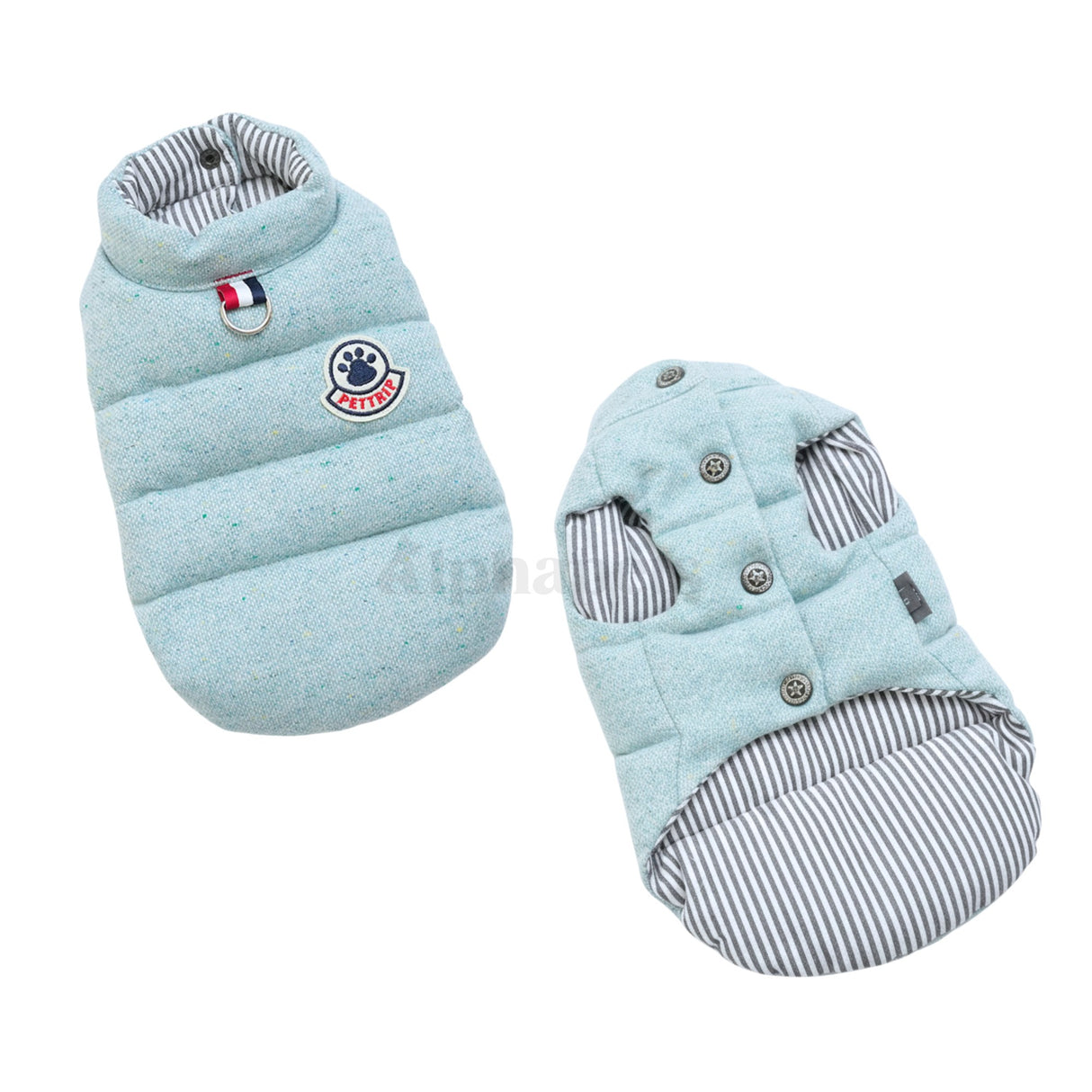 PETTRIP 港花呢立領棉馬甲