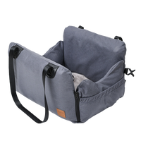 DogLemi 多樂米 車載氣囊手提寵物窩 寵物提袋 汽車座椅 灰色