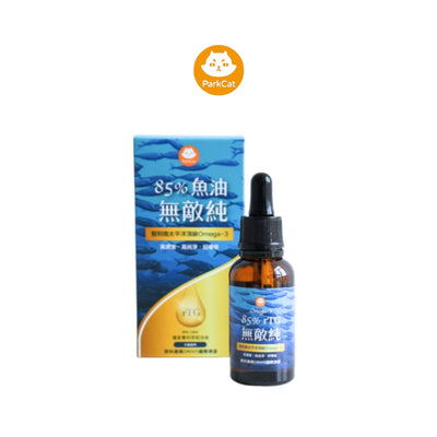 ParkCat 貓樂園 無敵純 rTG魚油 30ml｜犬貓適用・Omega-3 營養補充