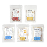 ALPHA 生凍乾 | 雞蛋黃. 骰子牛. 虱目魚柳. 丁香魚. 雞胸肉丁