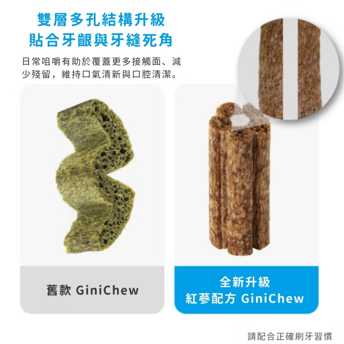 GINIPET 正官庄紅蔘潔牙棒 15g 單支｜水解鴨肉・狗狗潔牙零食