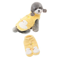 PETTRIP 小鴨開襟棉馬甲