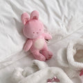 韓國MEANIG絨毛玩具 粉兔兔