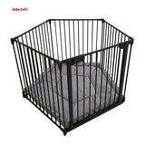 BabySafe 6片摺疊鐵圍欄 寵物安全圍欄 寵物防護柵欄