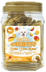 Qt baby 軟Q狗狗潔牙骨 500g｜幼犬老犬全齡適用｜益生菌機能配方 清新口氣