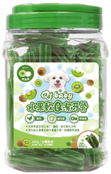 Qt baby 軟Q狗狗潔牙骨 500g｜幼犬老犬全齡適用｜益生菌機能配方 清新口氣