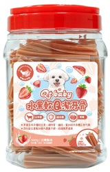 Qt baby 軟Q狗狗潔牙骨 500g｜幼犬老犬全齡適用｜益生菌機能配方 清新口氣