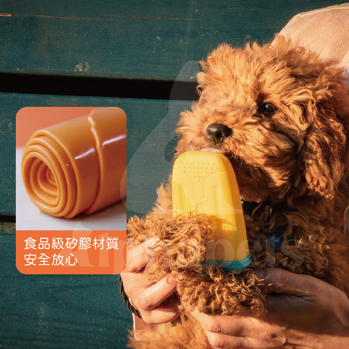 LaRoo萊諾 冰凍冰淇淋 降暑玩具 橡膠玩具 狗狗玩具