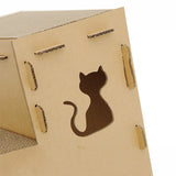 瓦楞纸雙層 / 三層貓抓板屋 貓窩 貓跳台 寵物樓梯