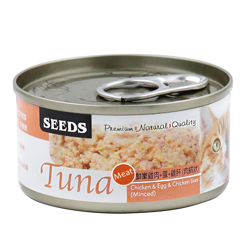 SEEDS 惜時 Tuna 愛貓天然食 貓副食罐 70g