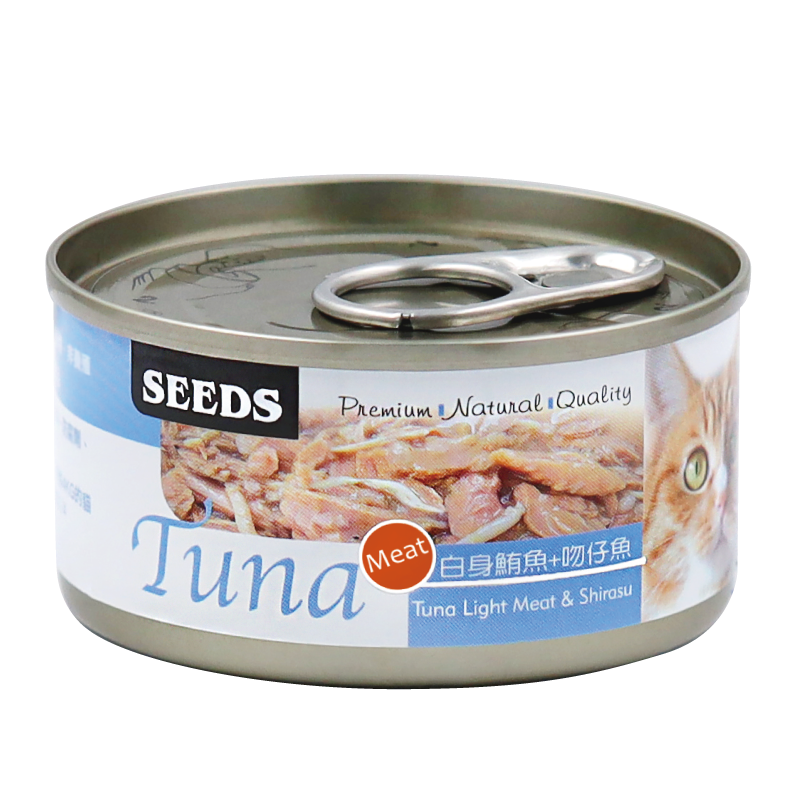 SEEDS 惜時 Tuna 愛貓天然食 貓副食罐 70g