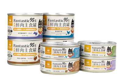DogCatStar汪喵星球 犬用Fantastic 95%鮮肉無膠主食罐 85g / 165g