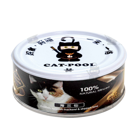 CatPool貓侍  升級版低敏主食罐 6種口味 80g