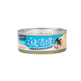 汪喵星球 無膠慢燉純湯罐 80g 全齡犬貓 補水 無膠 副食罐 貓湯罐 犬貓湯罐