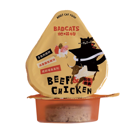 BADCATS牠喵的 凍乾主食肉罐餅 15g / 180g
