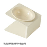 草帽陶瓷寵物碗 雙口鐵架款 3個顏色 單碗 雙碗