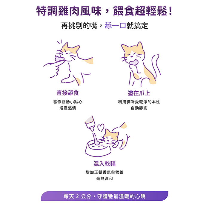 沛漾 PetAg 貓用即刻保健膏 100g｜牛磺酸・維生素・礦物質營養補充